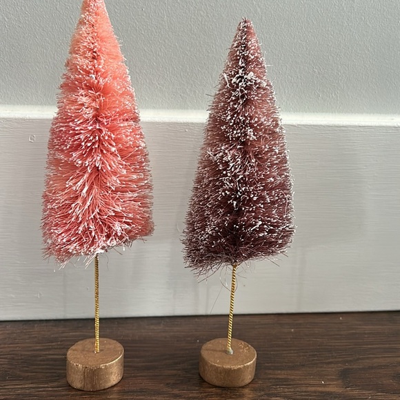 Set of Mini Bottlebrush Trees Pink | Pink Bottlebrush Trees | Mini Trees | Pink - Picture 4 of 6